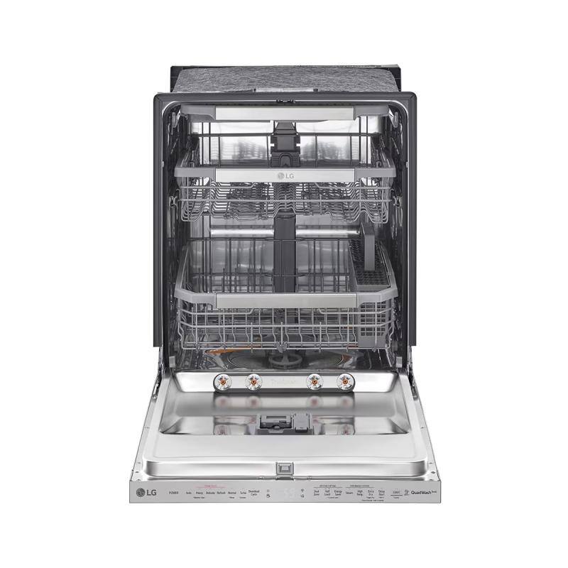 LAVAPLATOS EMPOTRABLE LG QUADWASH TRUESTEAM DE 24" LDP6810SS